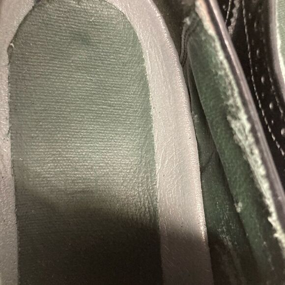 DEXTER, Men’s Lace up,Oxford, wing tip shoes,Black - Picture 11 of 13